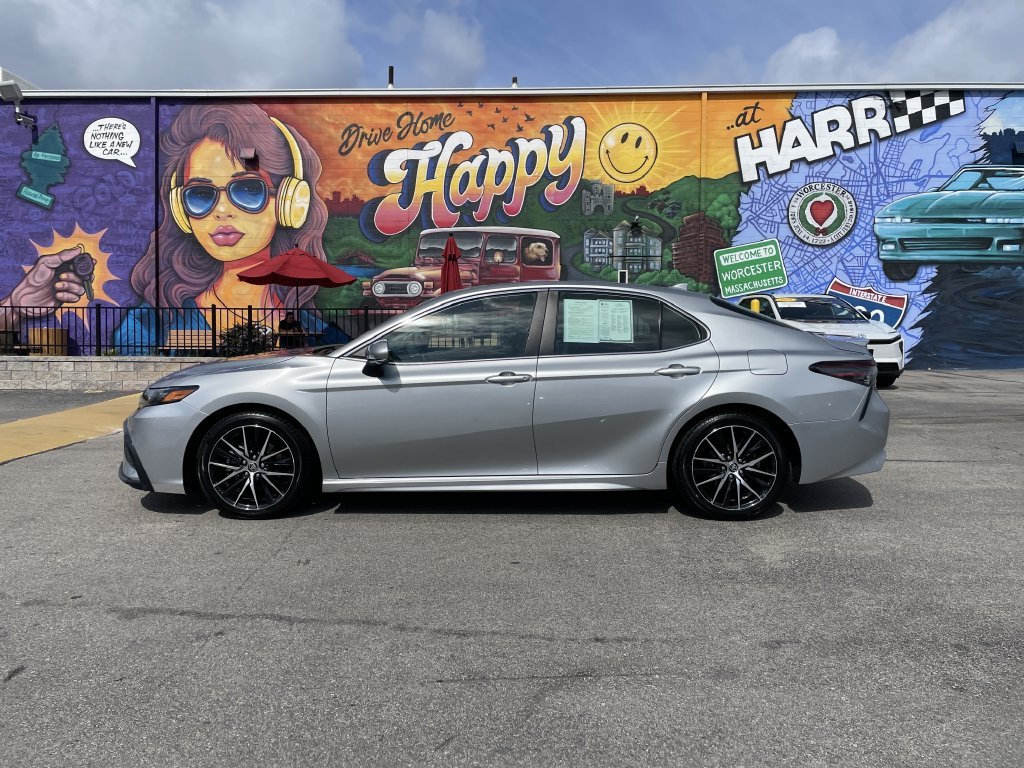Used 2024 Silver Toyota SE image 2