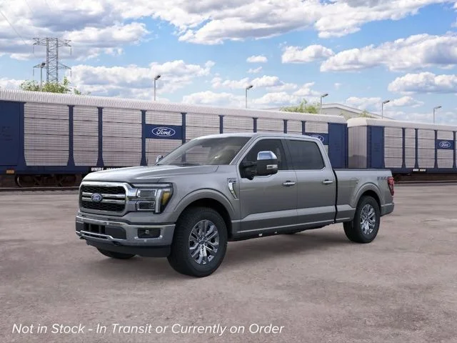New 2026 Gray Metallic Ford Lariat image 1