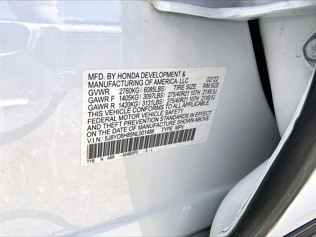 Used 2022 White Acura Type S w/Advance Package image 26