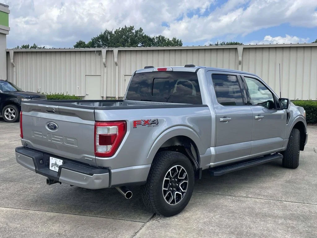 Certified Used 2022 Silver Ford Lariat image 3