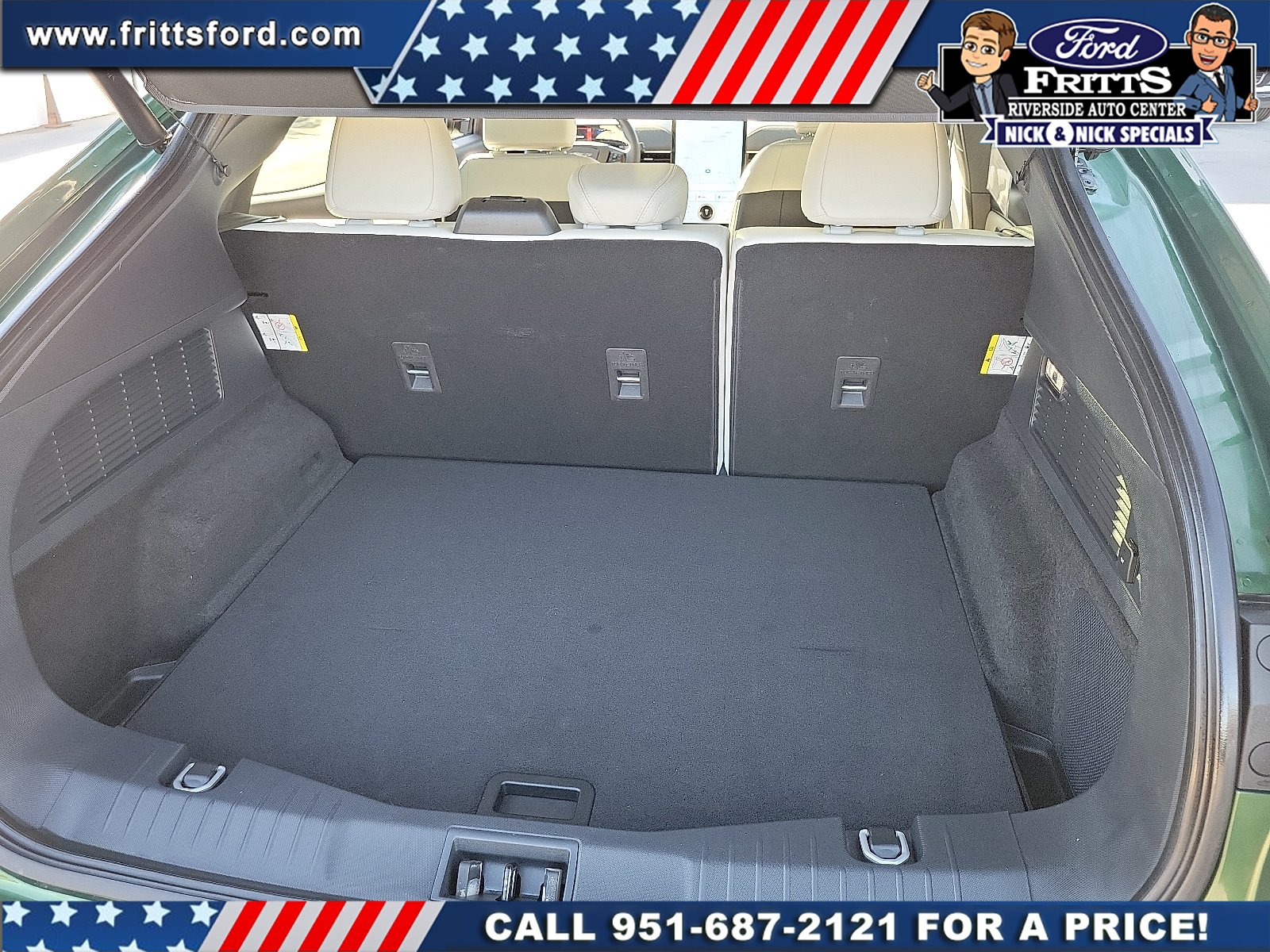 Certified Used 2024 Green Metallic Ford Premium image 18