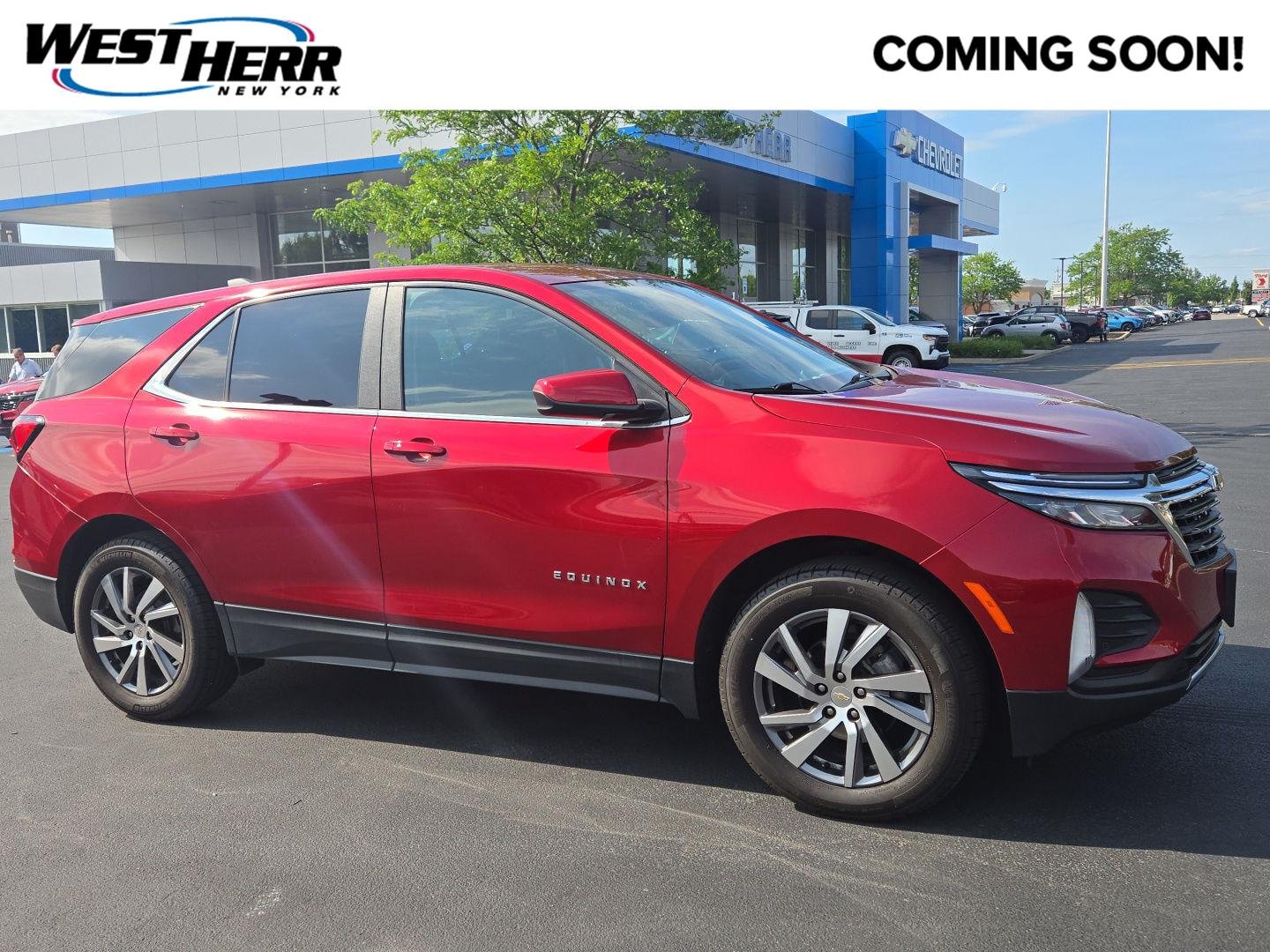Used 2024 Radiant Red Tintcoat Chevrolet LT image 1