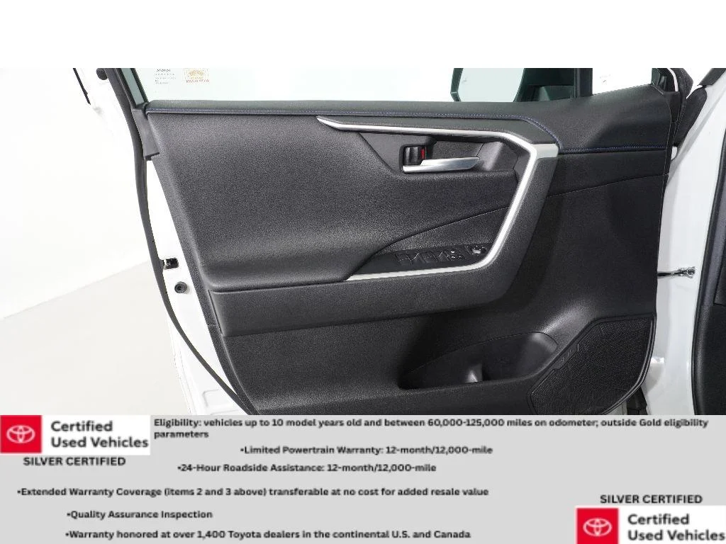 Certified Used 2021 Blizzard Pearl/Midnight Black Metallic Toyota Hybrid XSE image 14