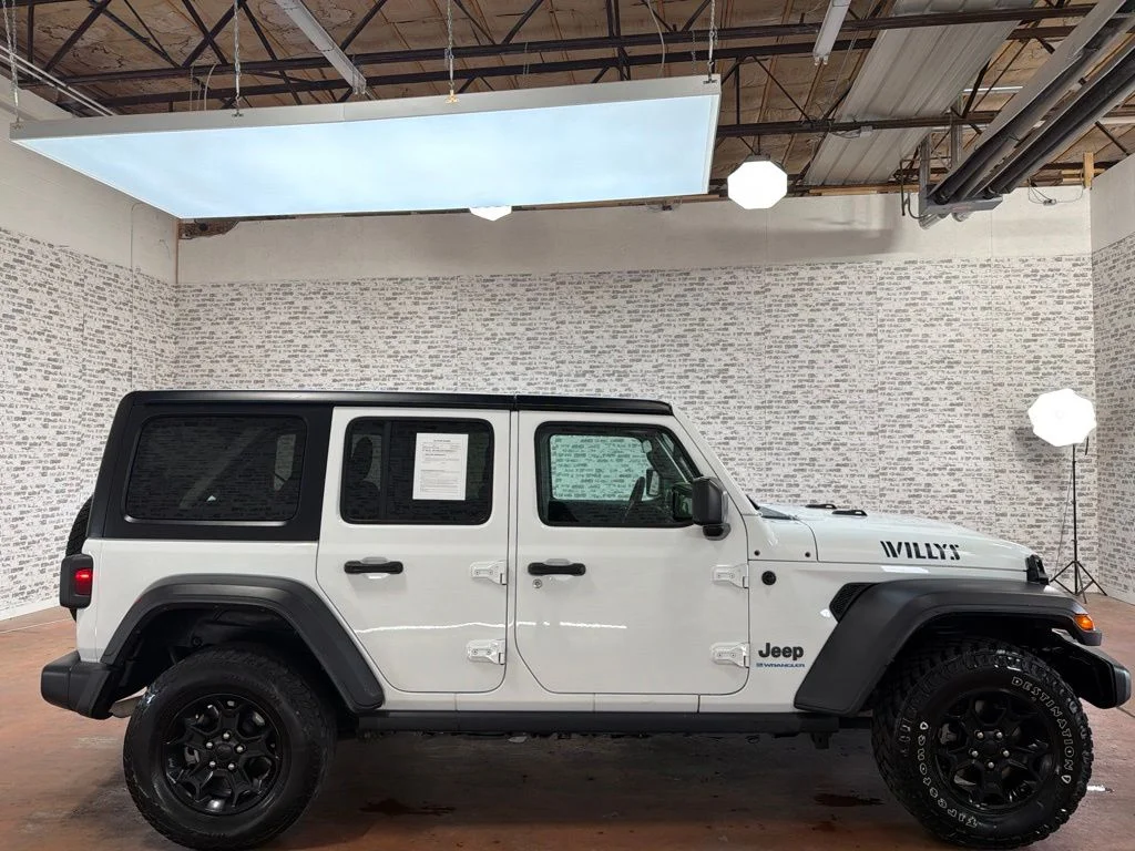 Used 2023 Bright White Clearcoat Jeep Willys 4xe image 8