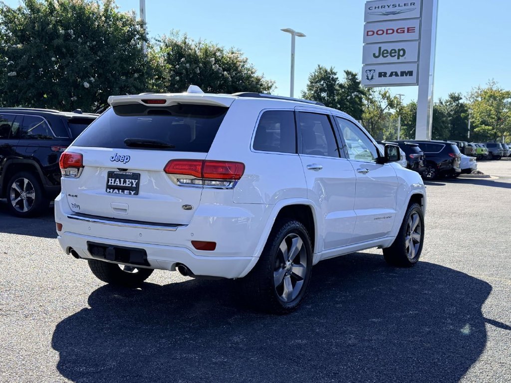 Used 2015 Jeep Grand Cherokee Overland with VIN 1C4RJFCG3FC104120 for sale in Roanoke, VA