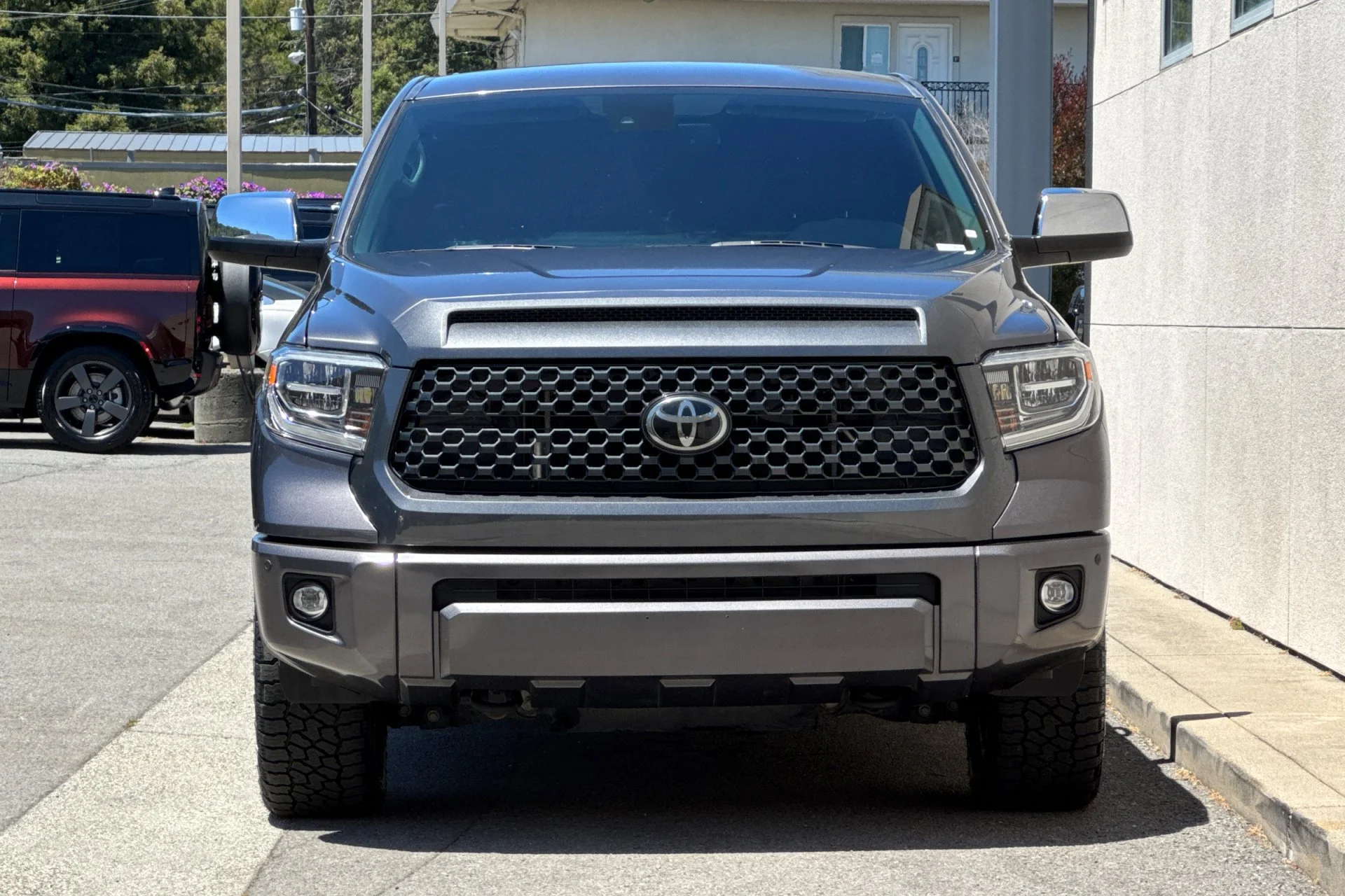 Used 2021 Magnetic Gray Metallic Toyota Platinum CrewMax 5.5