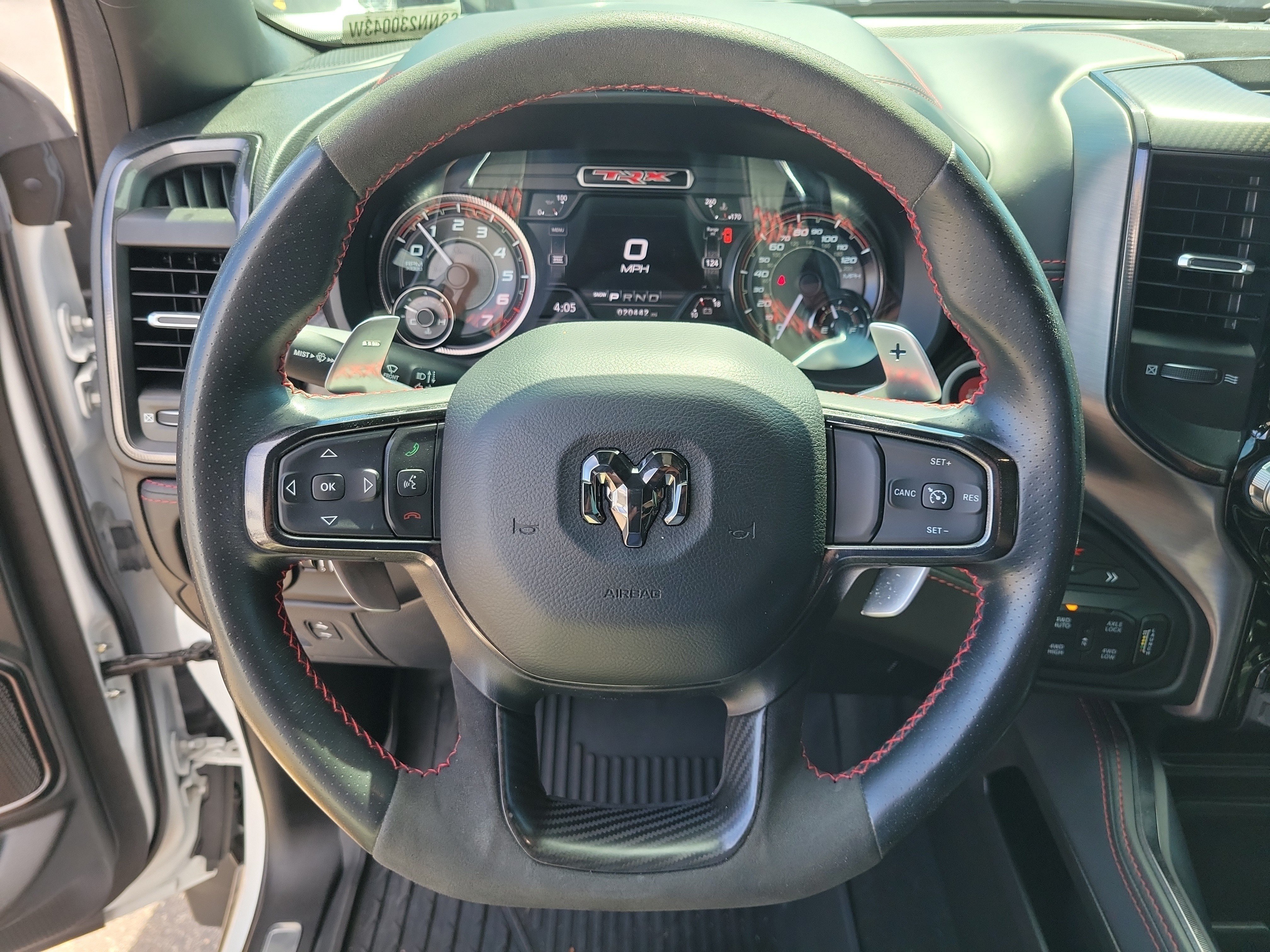 Used 2022 Bright White Clearcoat Ram TRX image 21