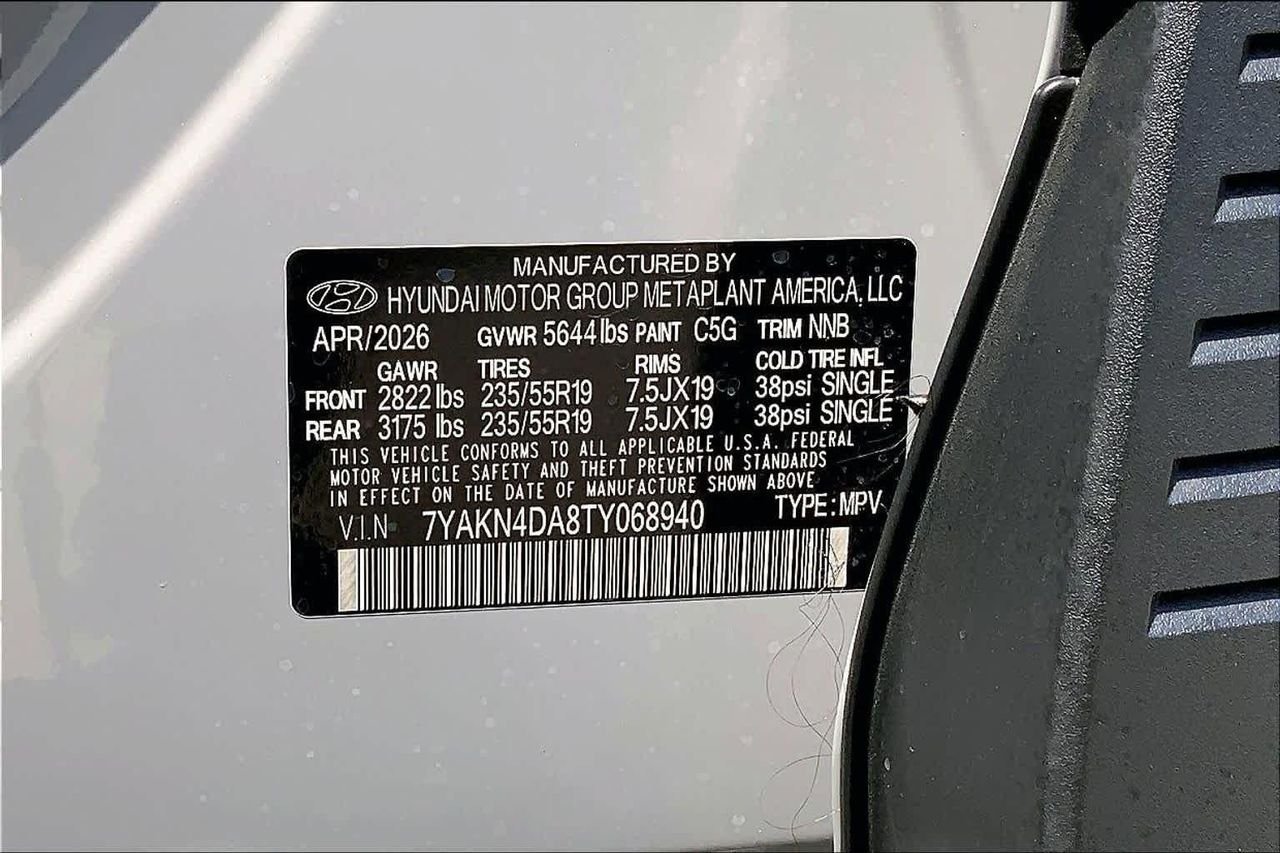 New 2026 Cyber Gray Hyundai SEL image 19