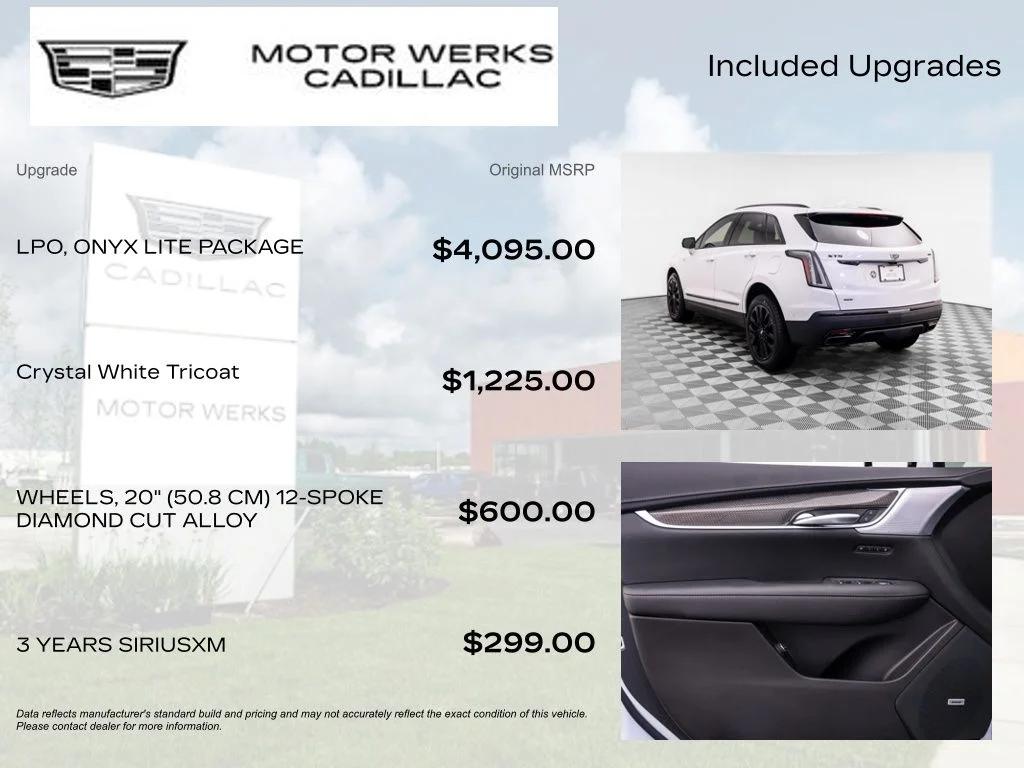 Certified Used 2026 White Cadillac Sport image 4