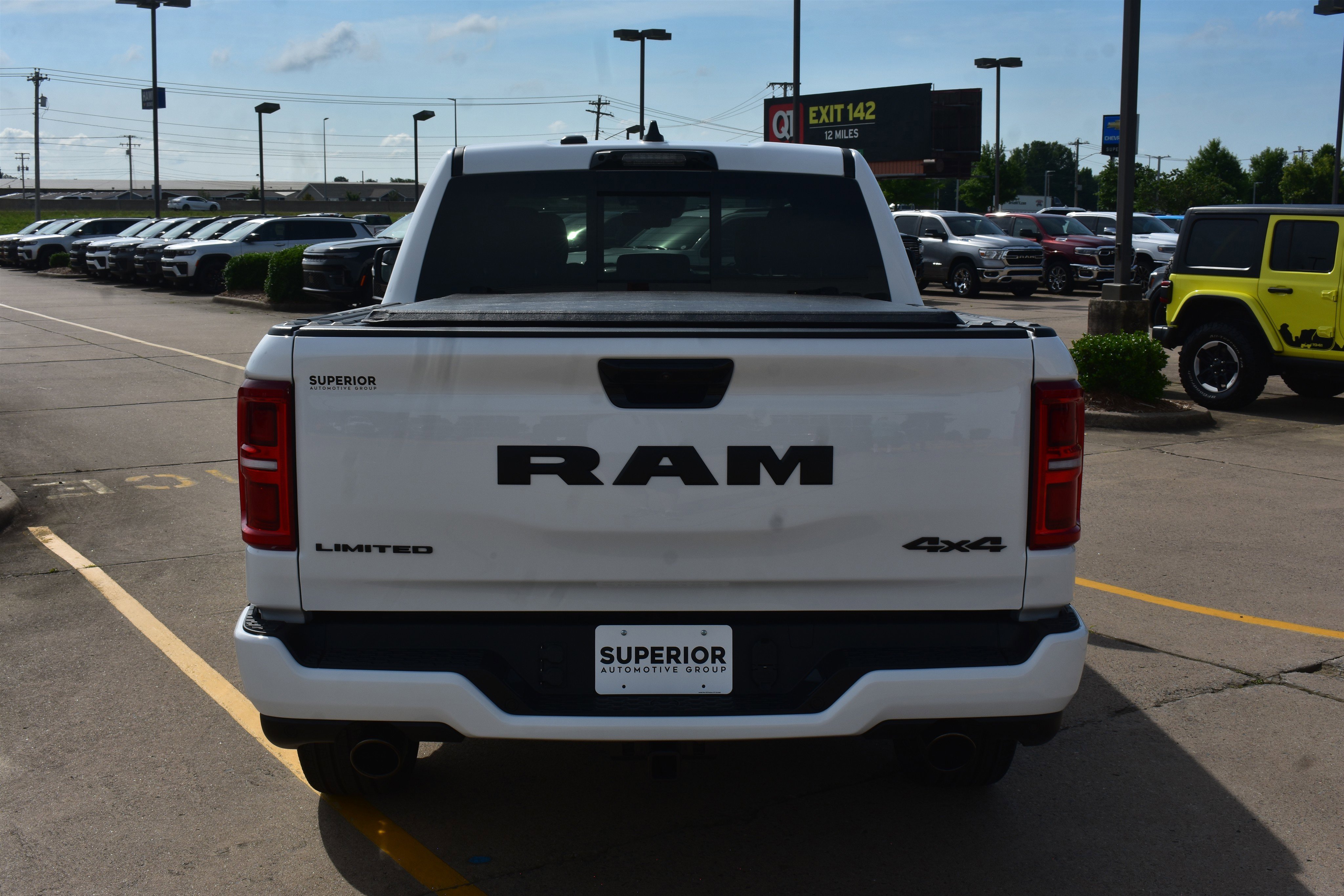 New 2026 Bright White Clear-Coat Exterior Paint RAM Limited image 6