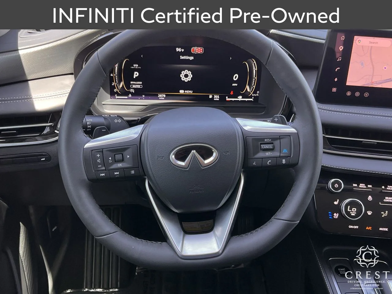 Certified Used 2027 Radiant White INFINITI LUXE image 13