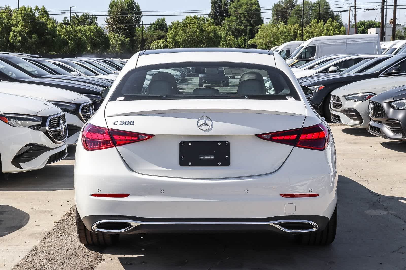 New 2026 Polar White Mercedes-Benz C 300 image 3
