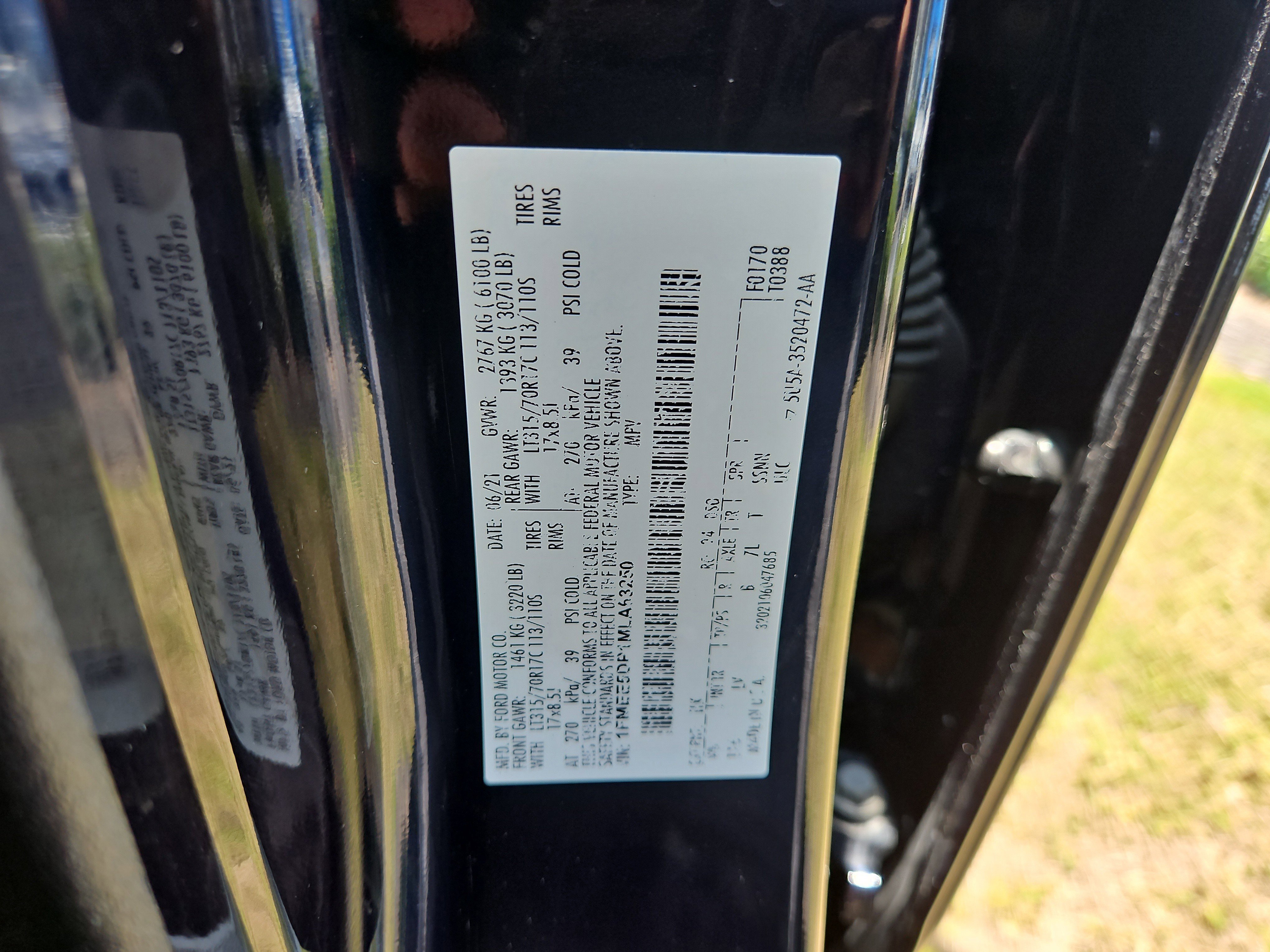 Used 2021 Blue Ford Base image 33