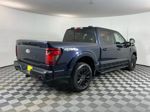 Certified Used 2024 Antimatter Blue Metallic Ford XLT image 4