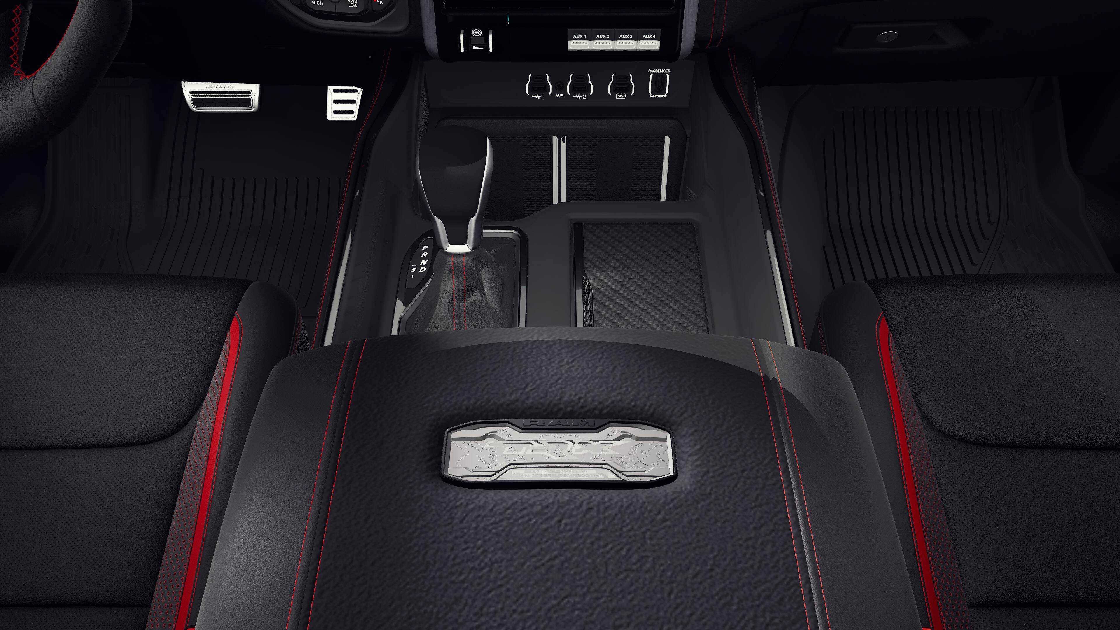 New 2027 Diamond Black Crystal Pearl-Coat Exterior Paint RAM TRX image 4