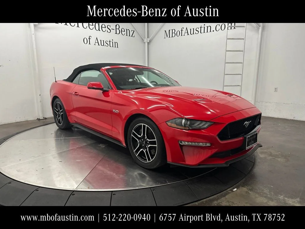 Used 2020 Red Ford GT Premium image 1