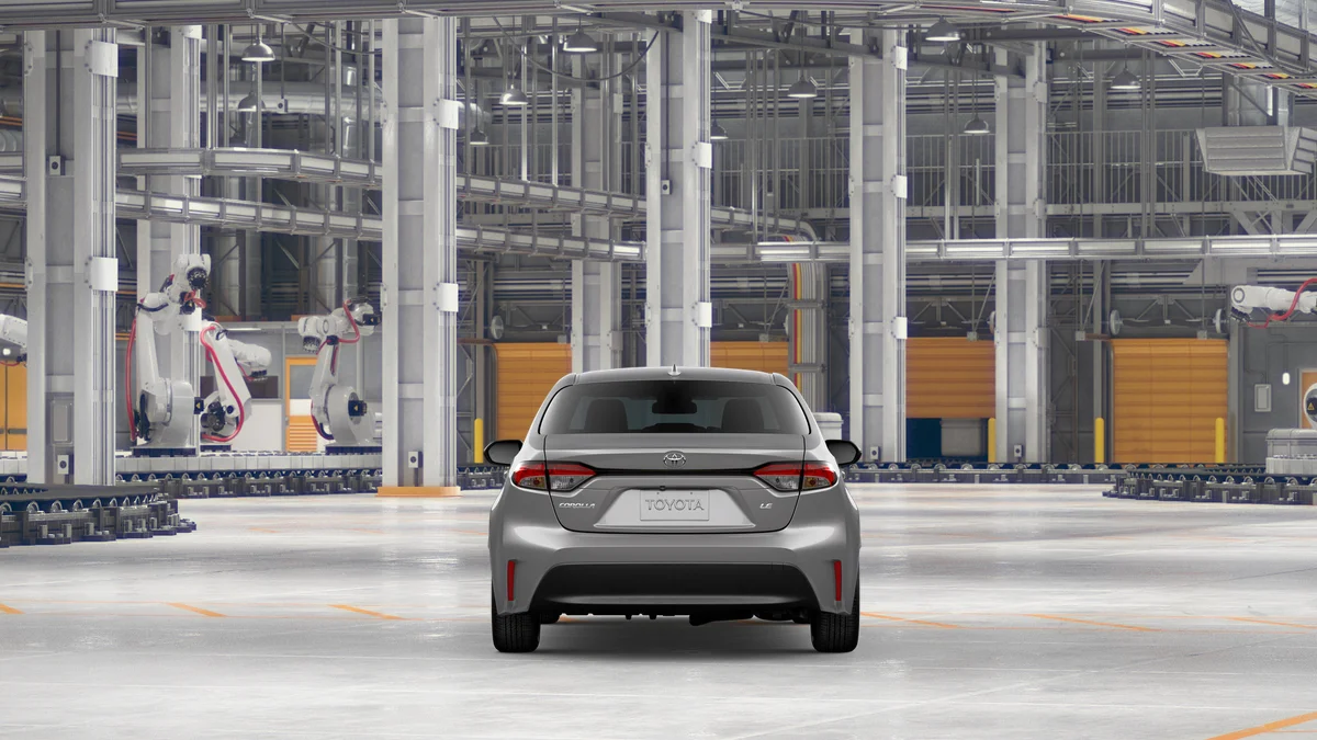 New 2026 Classic Silver Metallic Toyota LE image 8