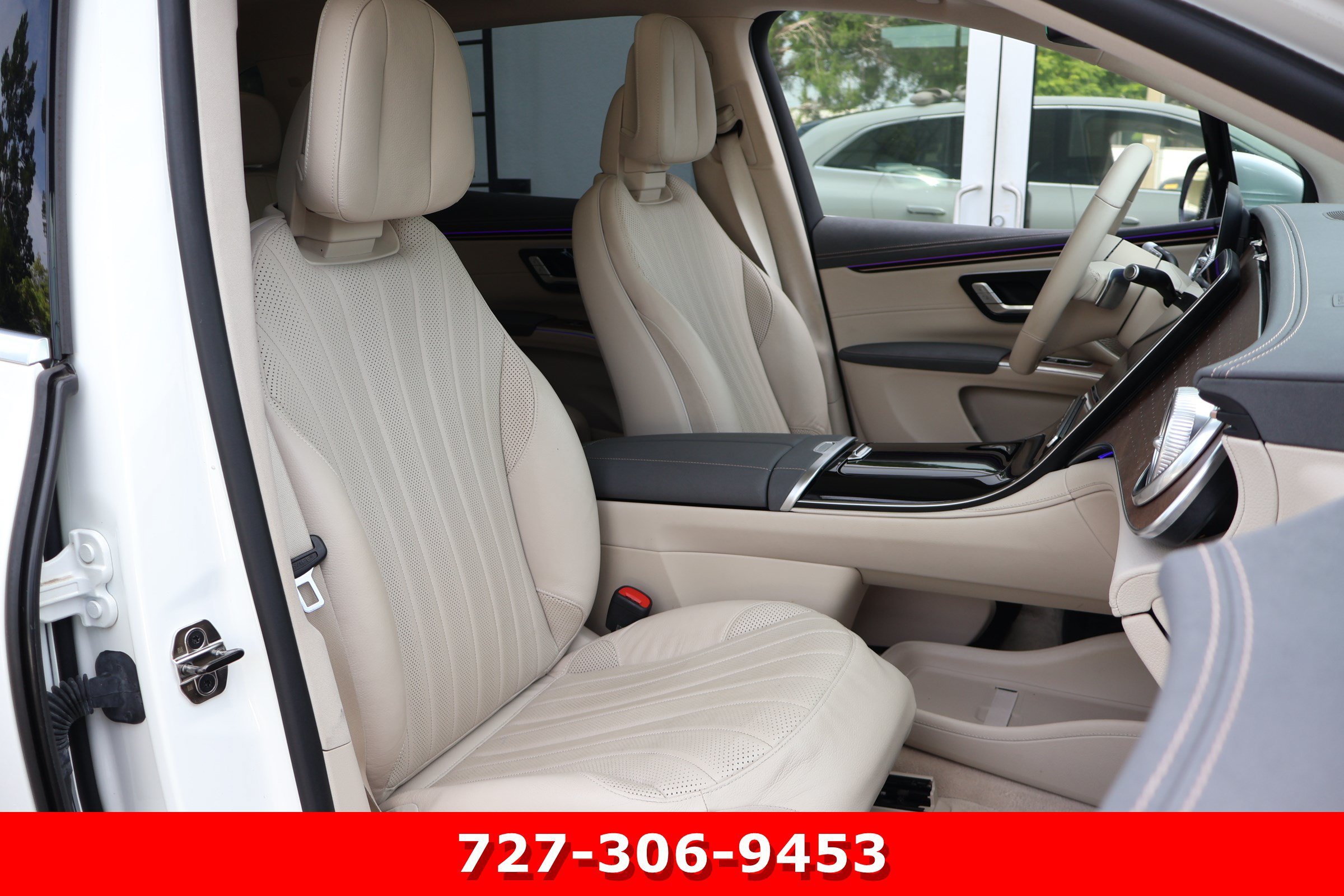 Certified Used 2023 Polar White Mercedes-Benz EQS 450+ image 23