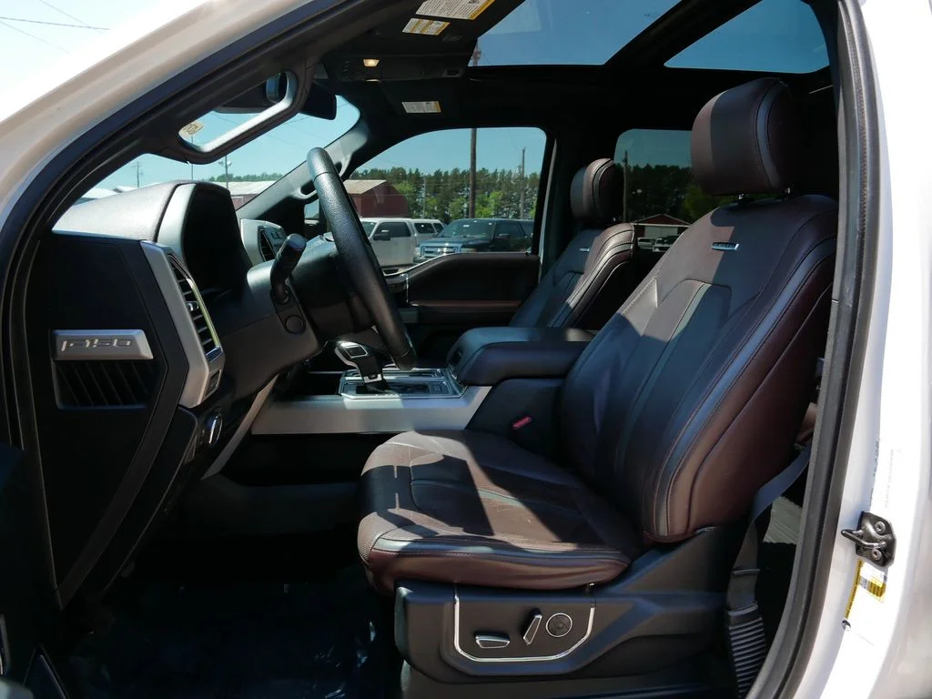 Used 2015 White Ford Platinum image 16