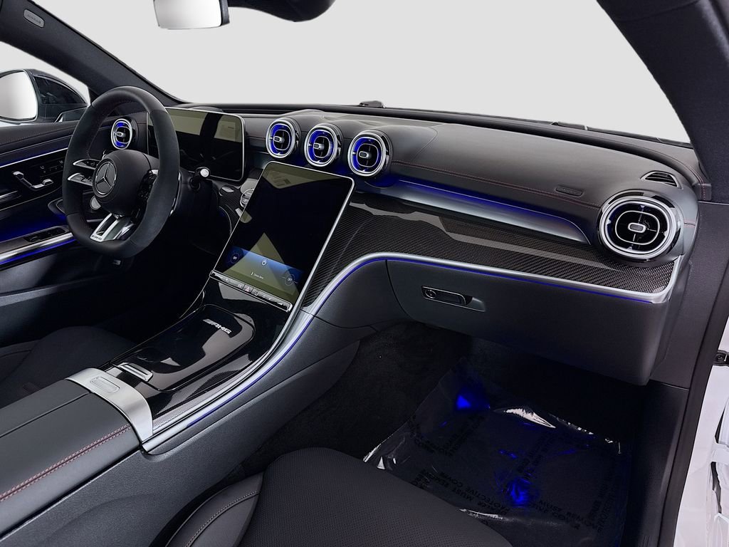 New 2026 MANUFAKTUR Moonlight White Metallic Mercedes-Benz AMG® CLE 53 4MATIC+ Coupe image 63