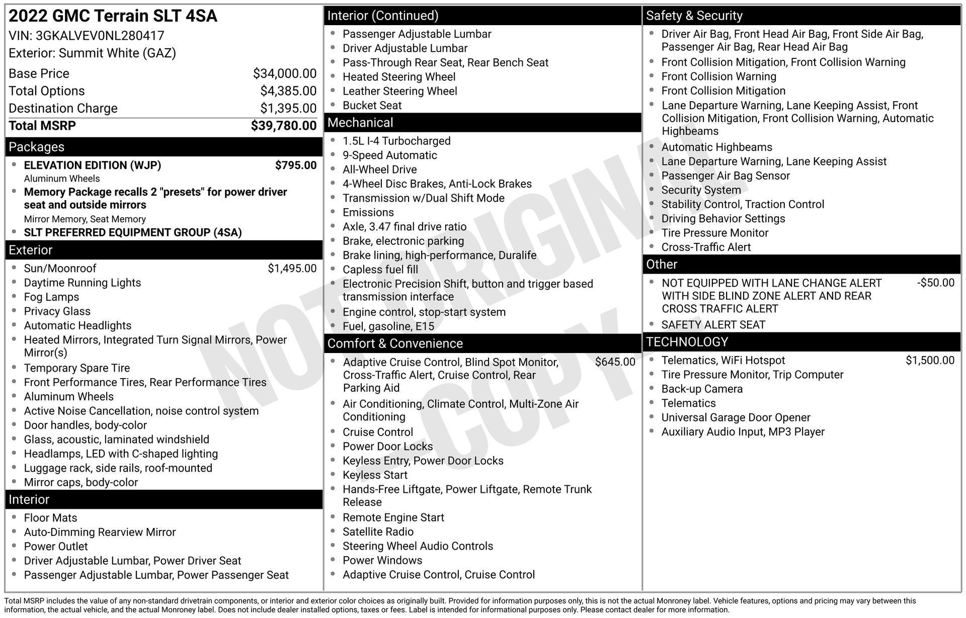 2022 GMC TERRAIN - Image 3