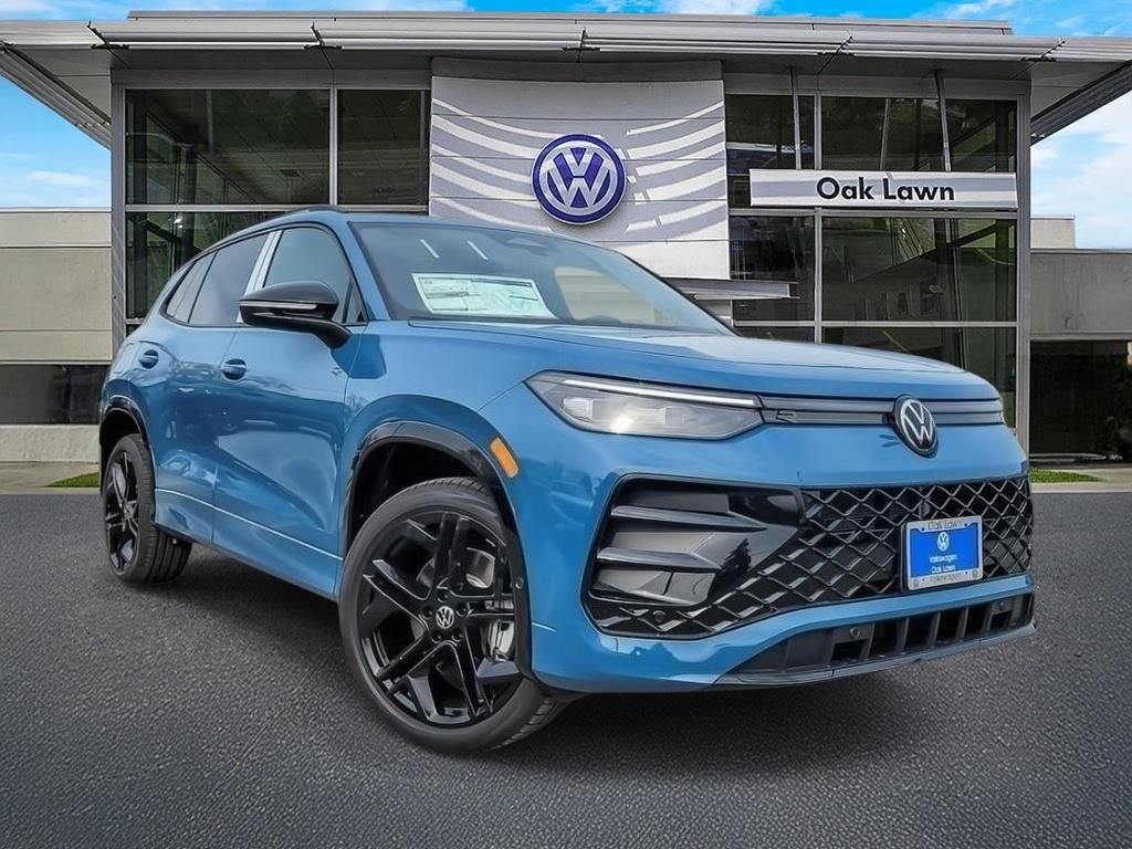 New 2026 Monterey Blue Pearl Volkswagen 2.0T SE R-Line Black image 1