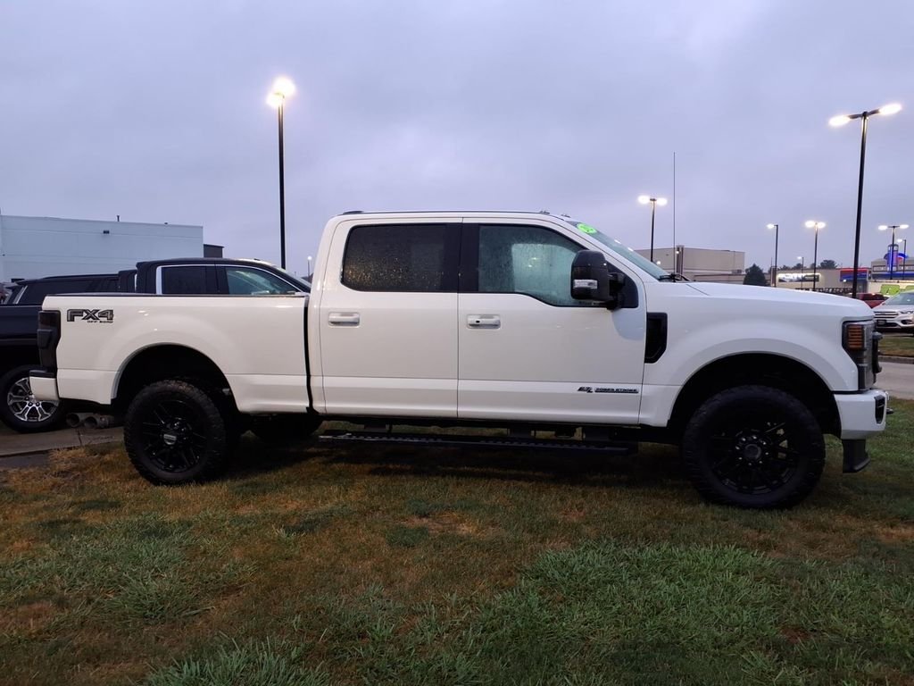 Used 2021 White Metallic Ford Lariat image 14