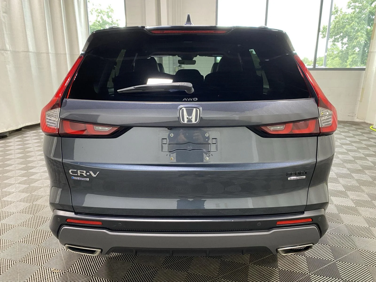 Used 2023 Meteorite Gray Metallic Honda Sport Touring image 7