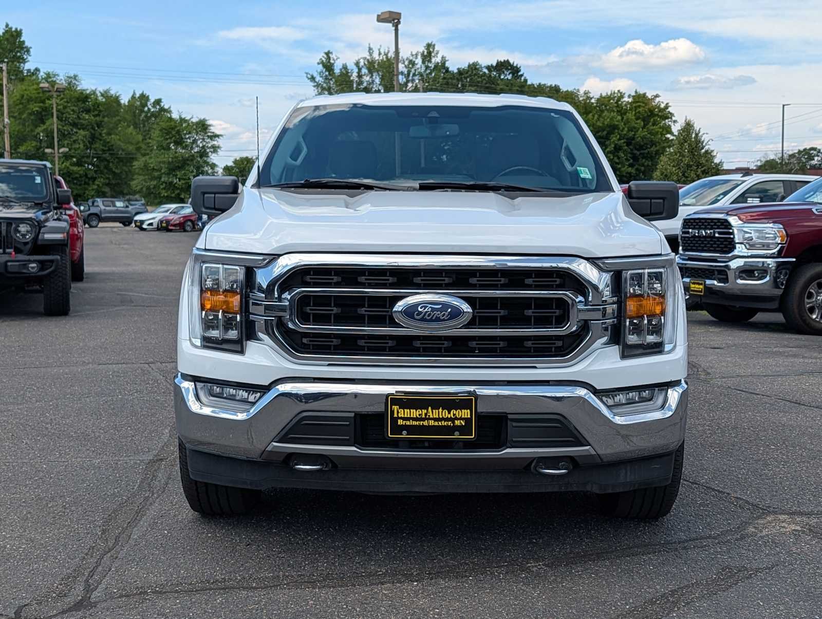 Used 2021 Ford F-150 XLT with VIN 1FTFW1E88MFA33408 for sale in Brainerd, Minnesota
