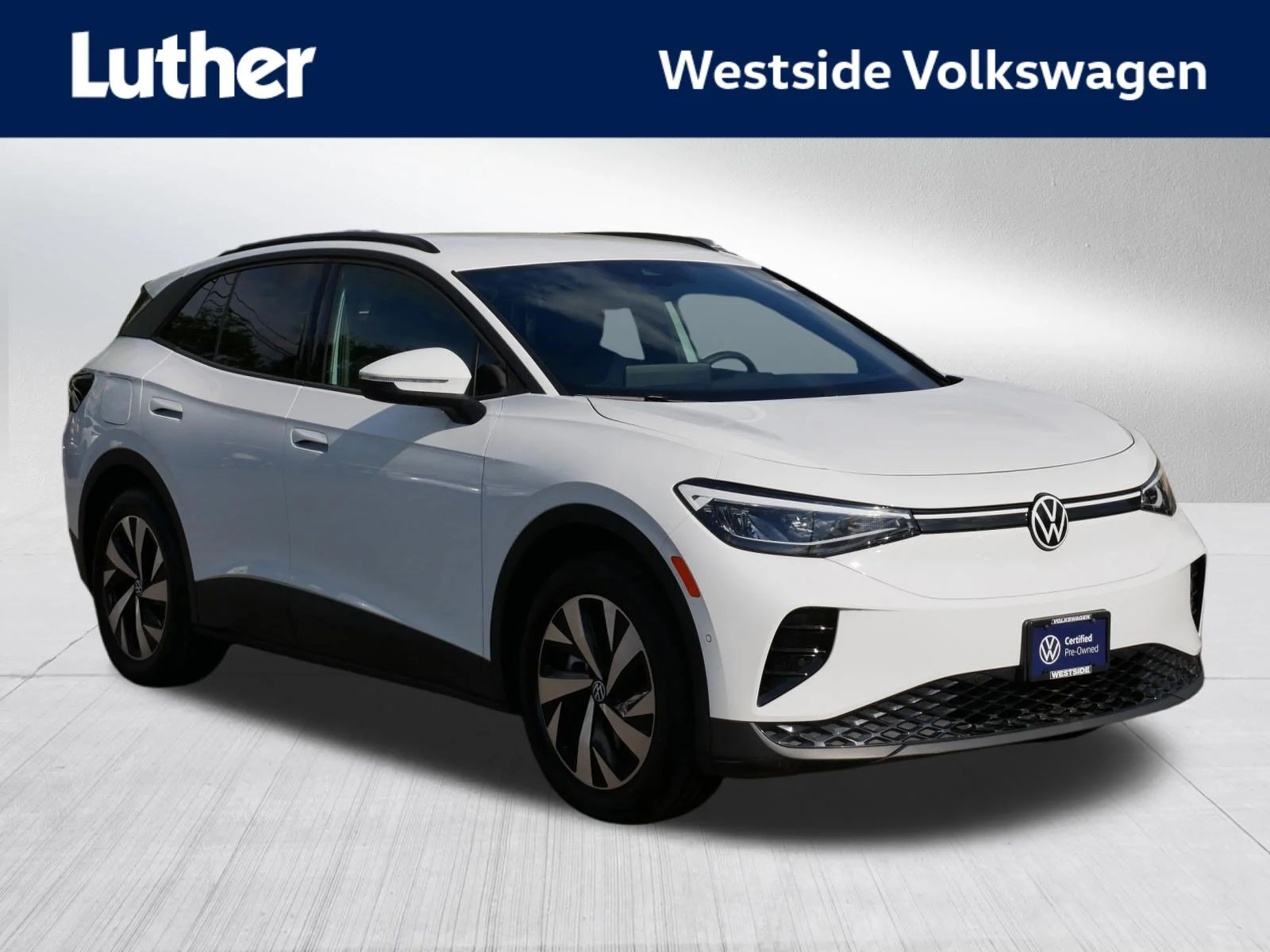 Certified Used 2024 Pure White Volkswagen Standard image 1