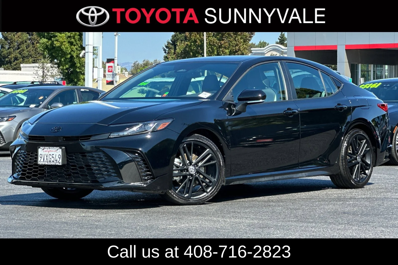 Certified Used 2026 Black Toyota SE Nightshade image 2