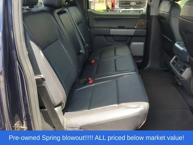 Used 2022 Blue Ford Lariat image 43