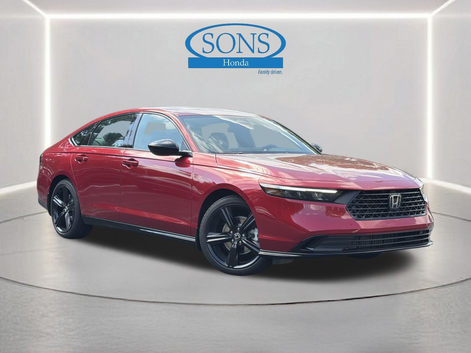 New 2026 Radiant Red Metallic Honda Sport-L image 1