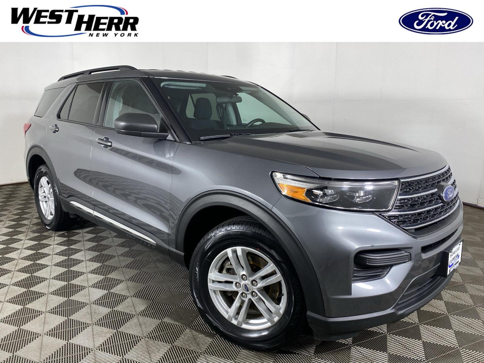 Used 2024 Carbonized Gray Ford XLT image 1