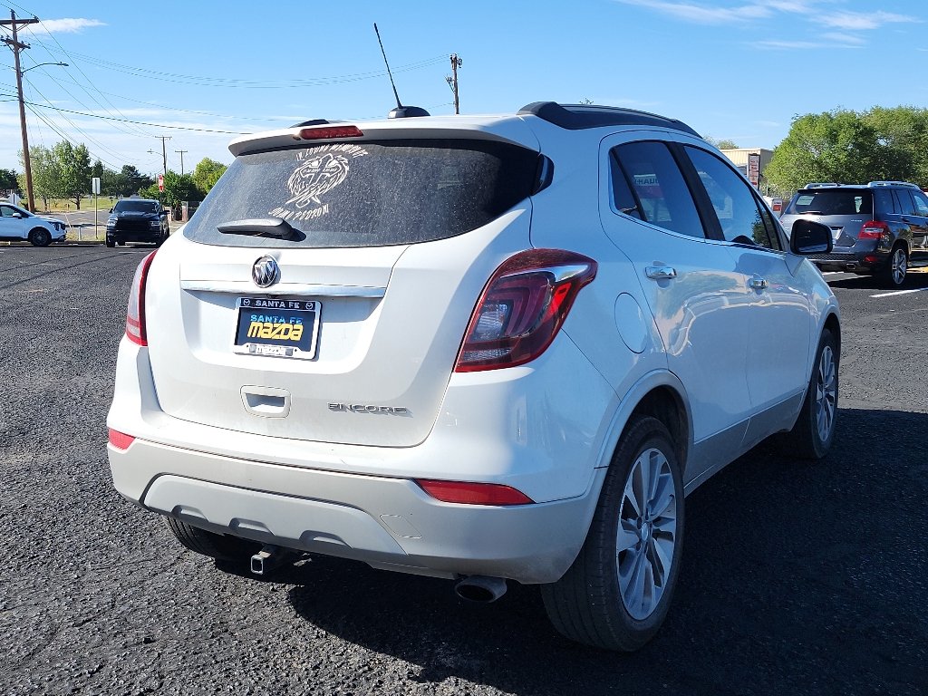 Used 2019 White Frost Tricoat Buick Preferred image 6