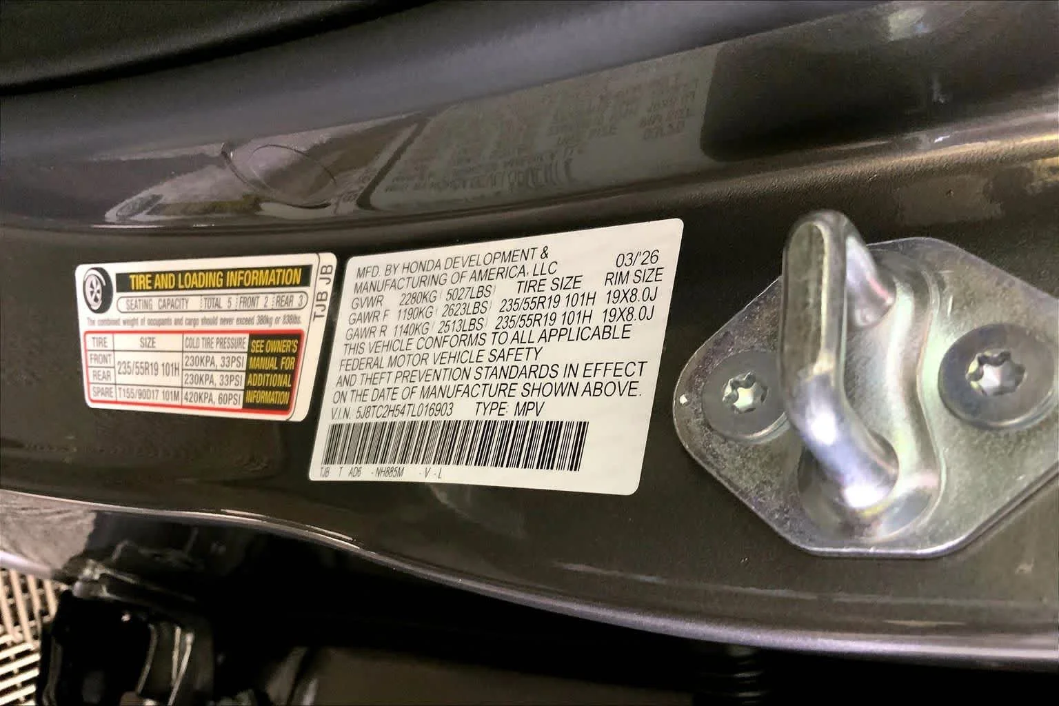 New 2026 Liquid Carbon Metallic Acura With Technology Package image 13