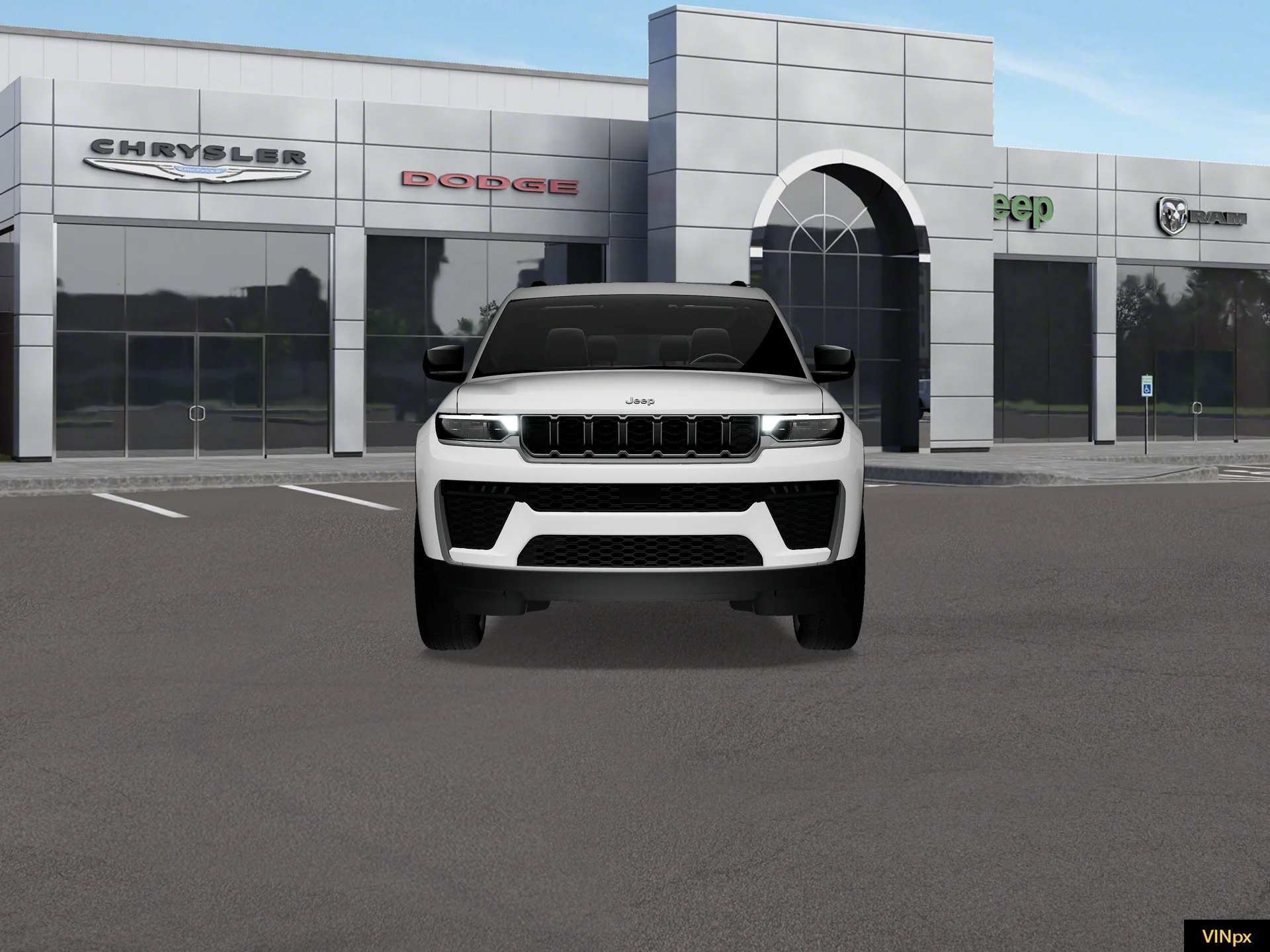 New 2027 Bright White Clear-Coat Paint Jeep Limited image 12