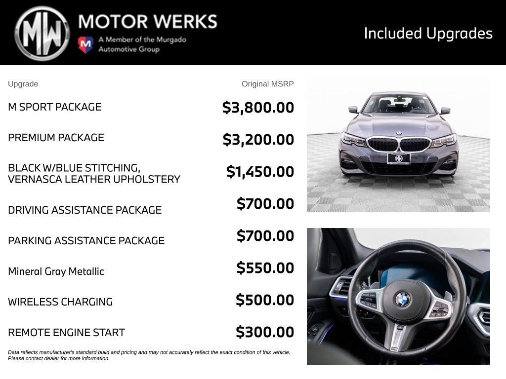 Used 2021 Mineral Grey Metallic BMW 330i xDrive image 4