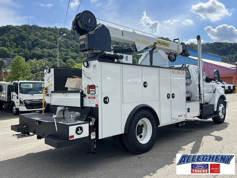New 2025 Oxford White Ford F-750 SD Diesel Straight Frame image 6