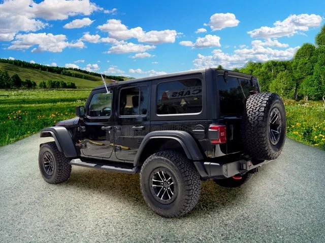 Certified Used 2025 Black Jeep Rubicon image 4