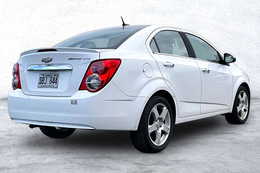 Used 2014 Chevrolet Sonic LTZ with VIN 1G1JE5SH9E4120667 for sale in Kailua, HI