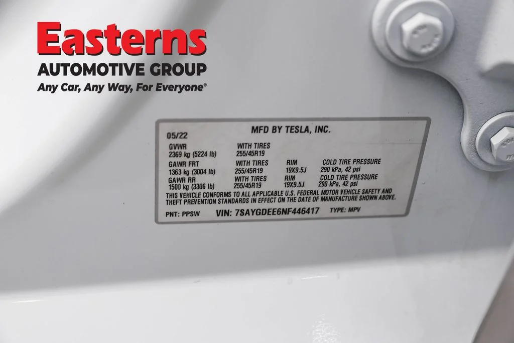 Used 2022 White Tesla Long Range image 30