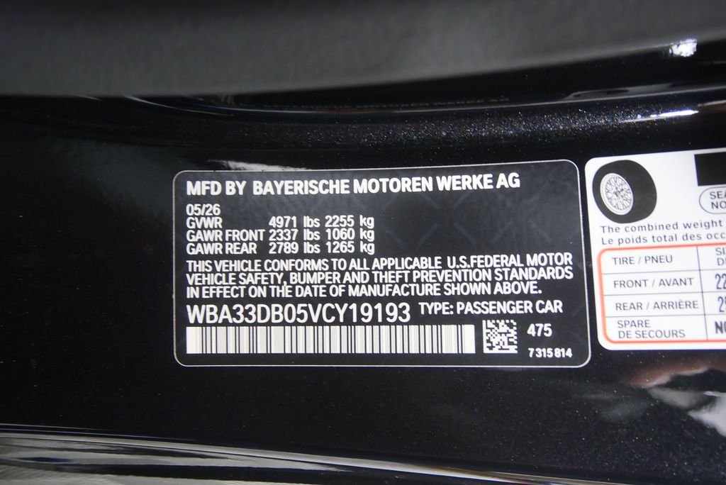 New 2027 Black Sapphire Metallic BMW 430i image 22