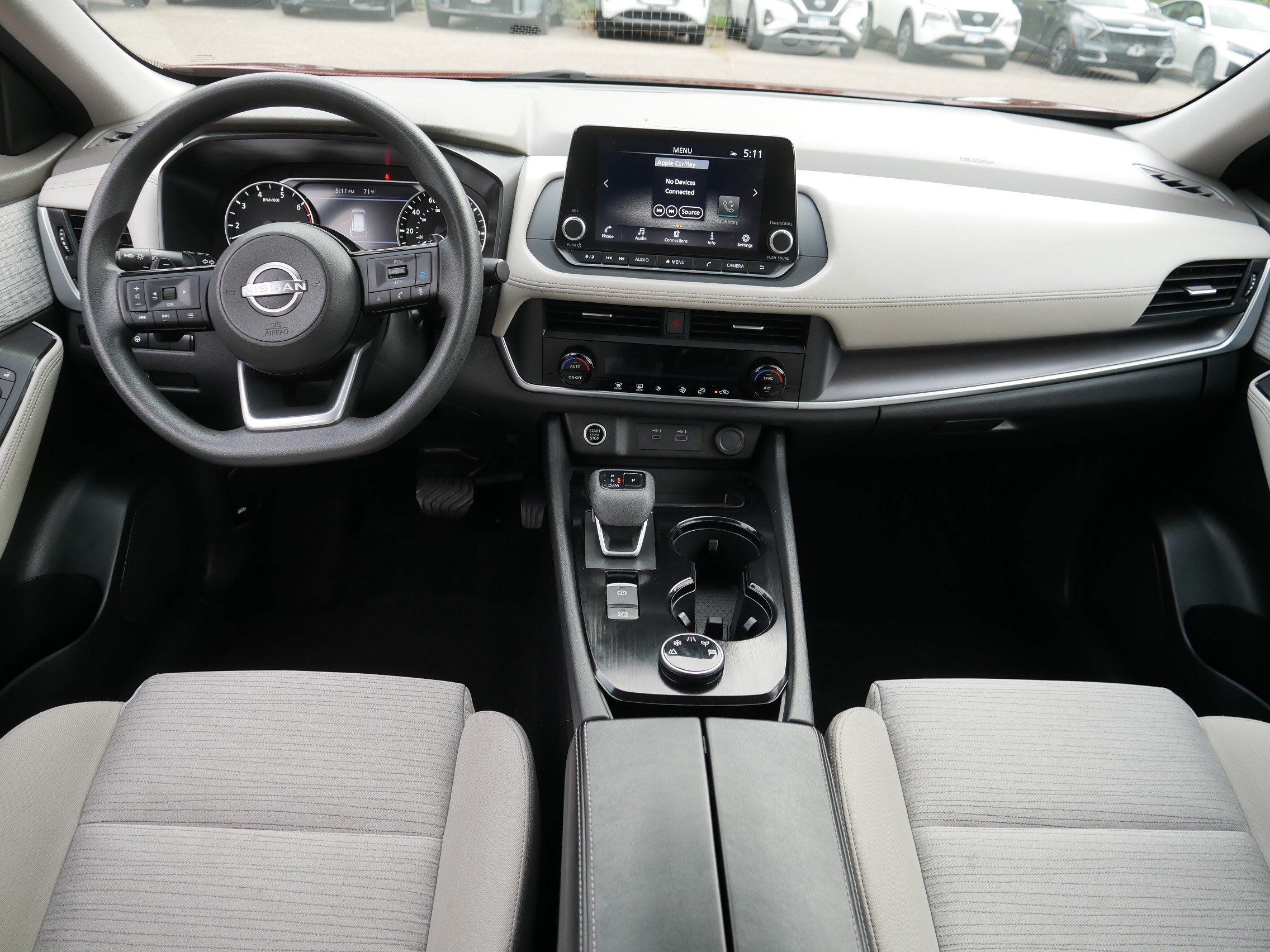 Certified Used 2023 Scarlet Ember Tintcoat Nissan SV image 10