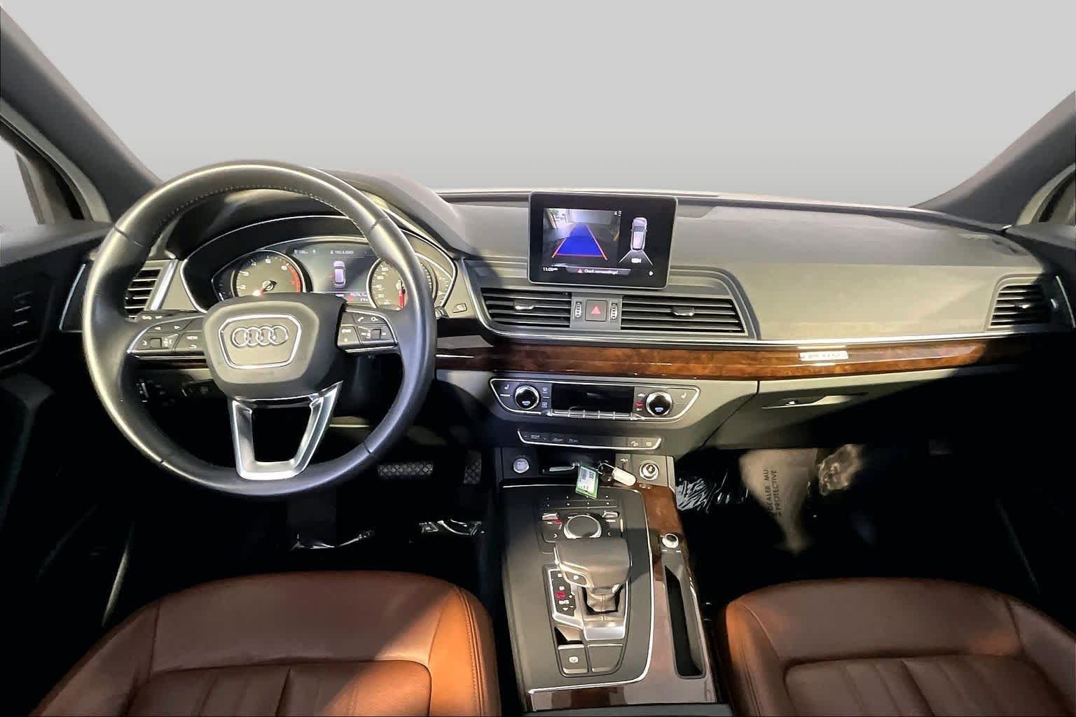 Used 2019 Moonlight Blue Metallic Audi Premium image 16