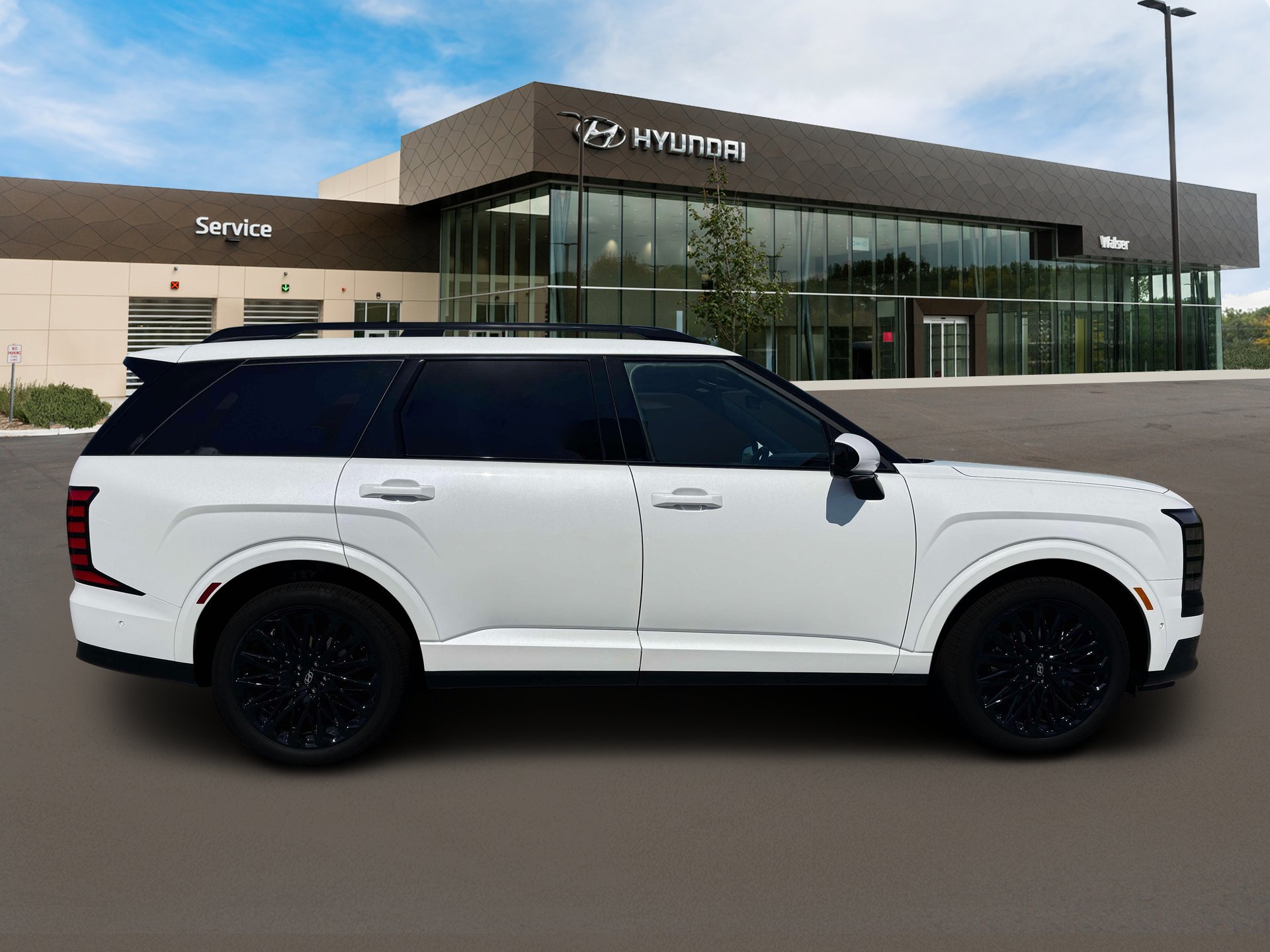 New 2027 Creamy White Pearl Hyundai Calligraphy Black Ink AWD image 10