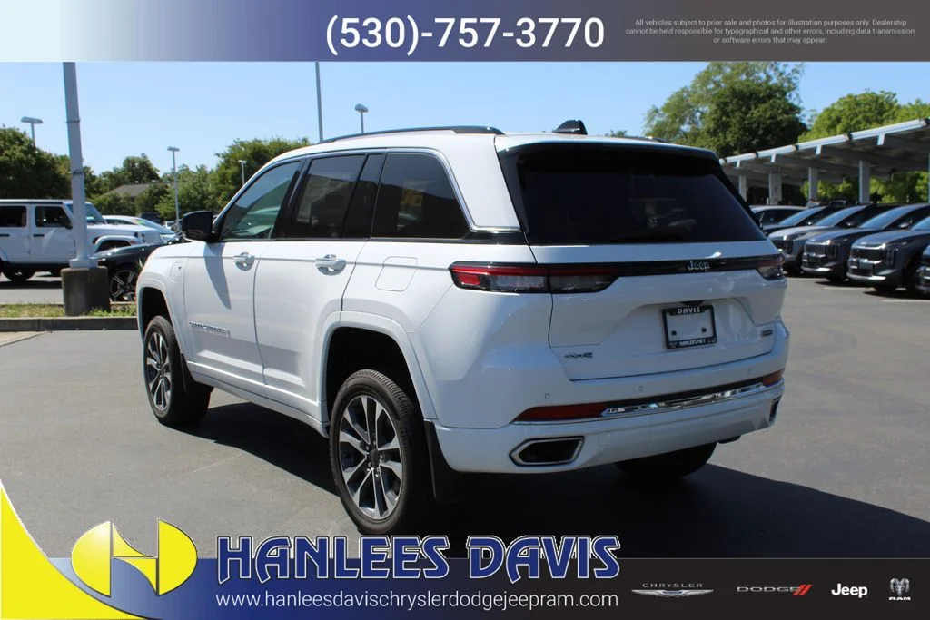 New 2023 White Jeep Overland 4xe image 9