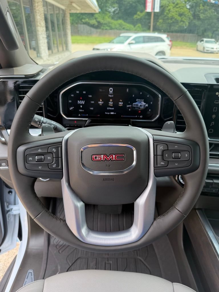New 2026 Glacier White Tricoat GMC SLT image 17
