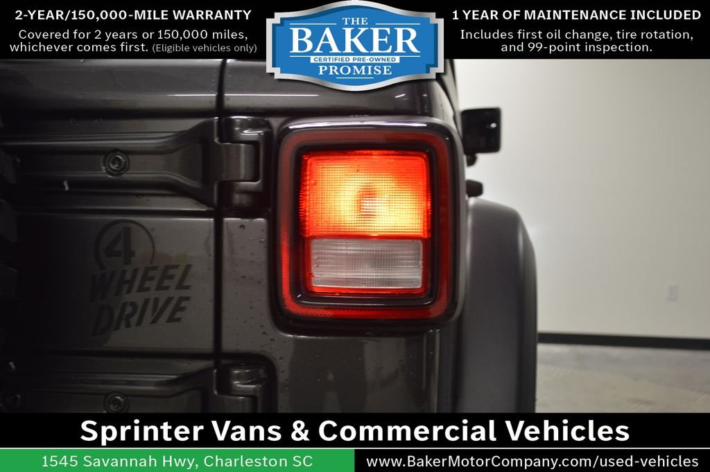 Used 2022 Crystal Metallic Jeep Unlimited Willys image 10