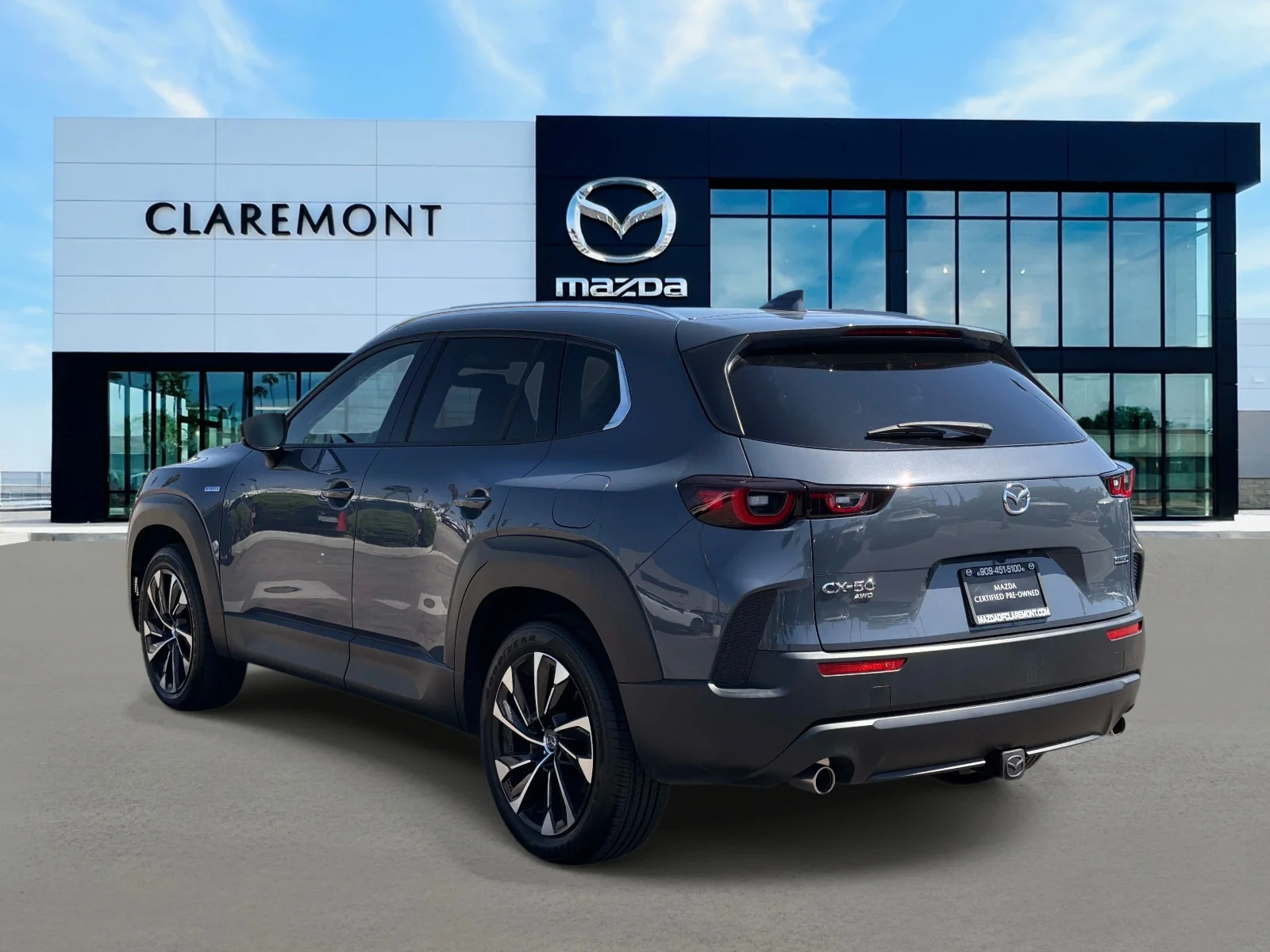 Certified Used 2025 POLYMETAL GRAY ME Mazda Premium Plus Package AWD image 6